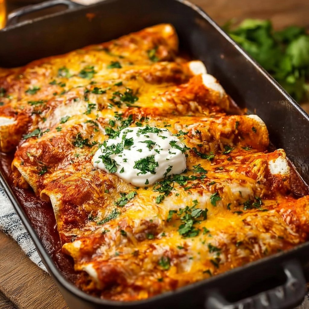Ultimate Quick and Easy Chicken Enchiladas