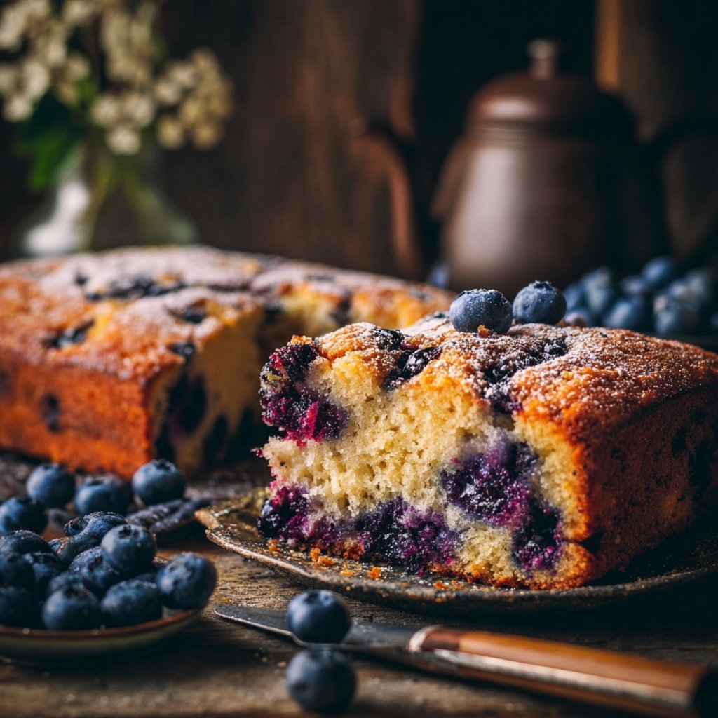 Blueberry Breakfast Cake