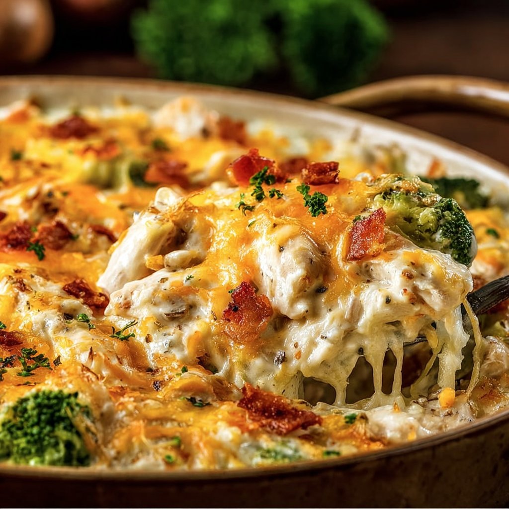 Creamy Low Carb Chicken Casserole