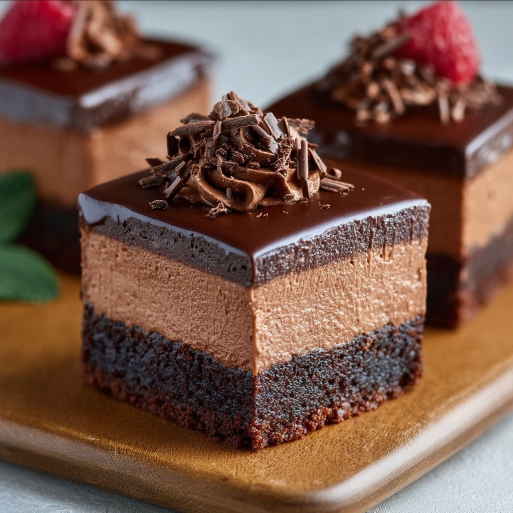 Chocolate Mousse Brownies