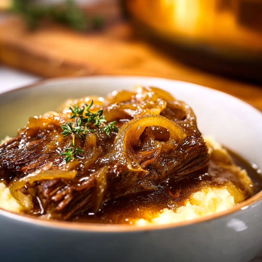Juicy French Onion Pot Roast