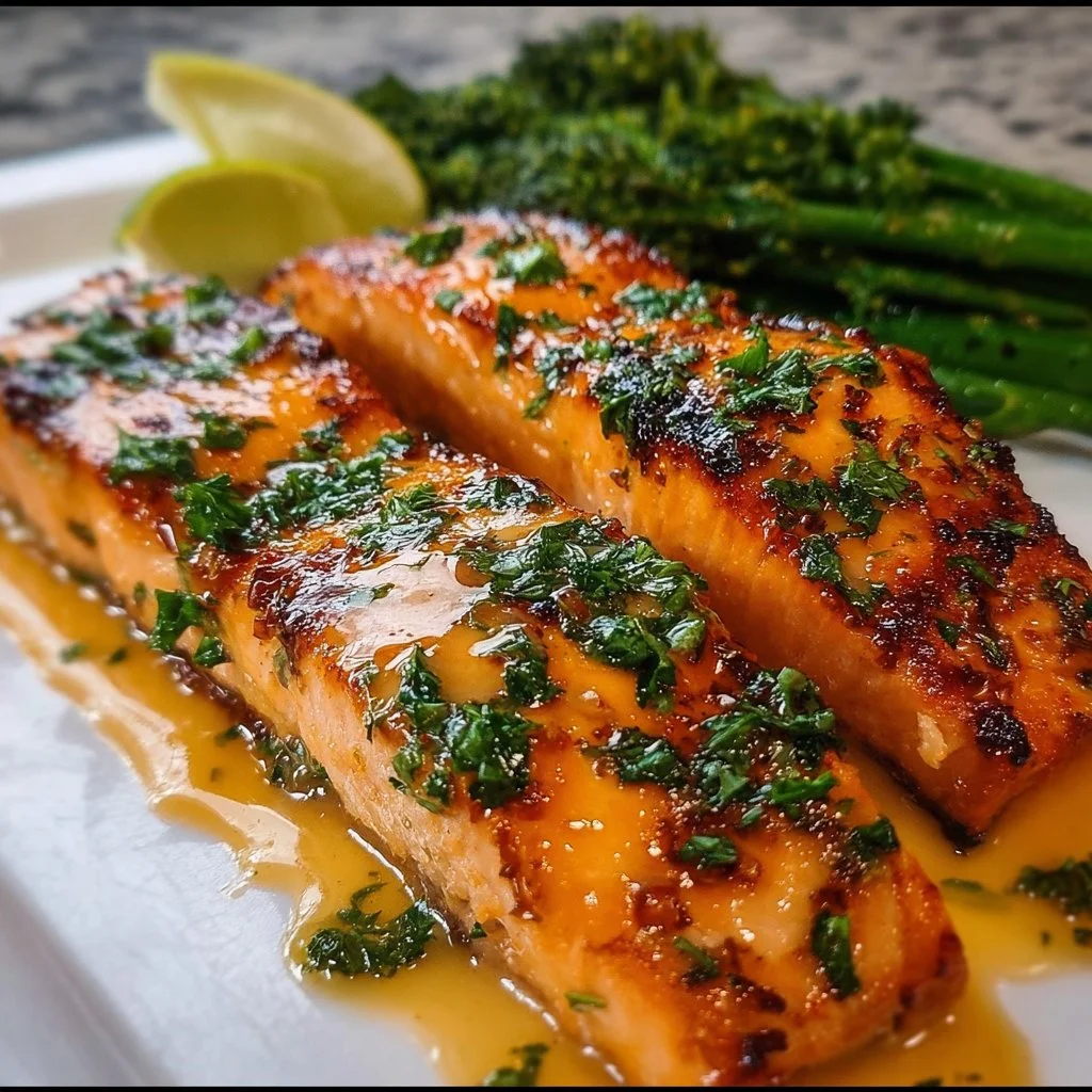 Delicious Bang Bang Salmon dish, ready in just 15 minutes, beautifully plated.
