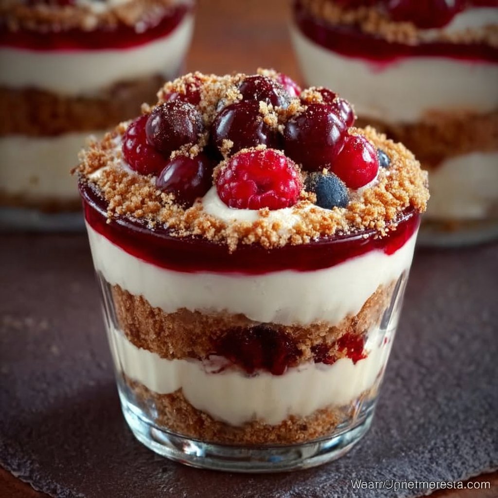 No-Bake Cheesecake Parfait