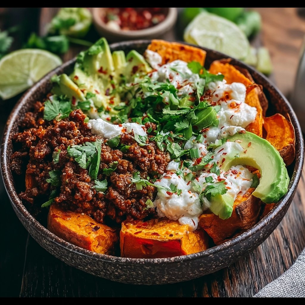 Sweet Potato Taco Bowl