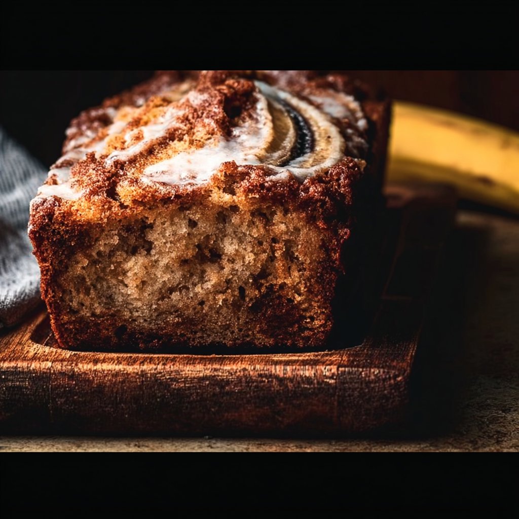 Cinnamon Swirl Banana Bread