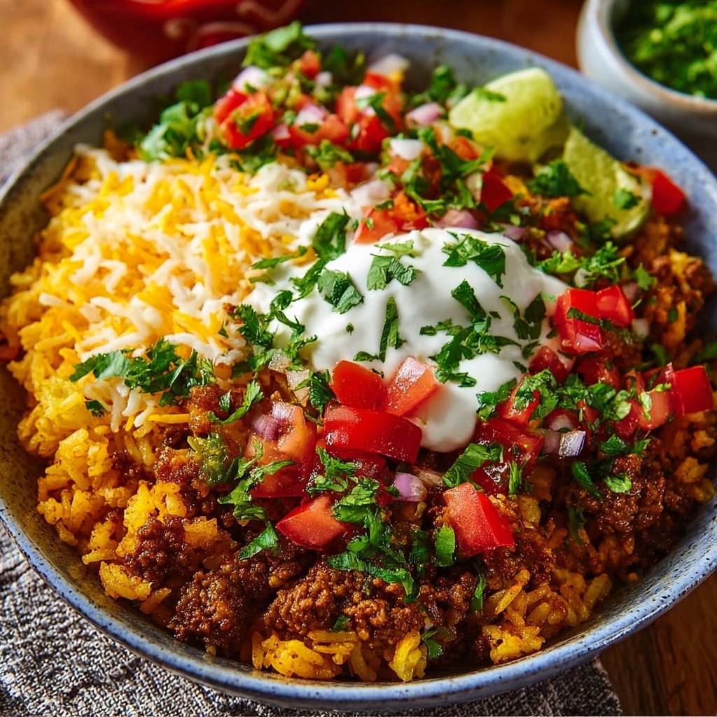 Taco Rice Bowl