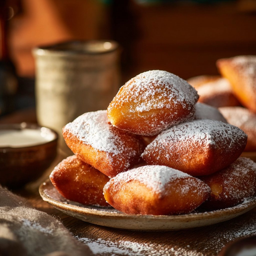 Vanilla French Beignets