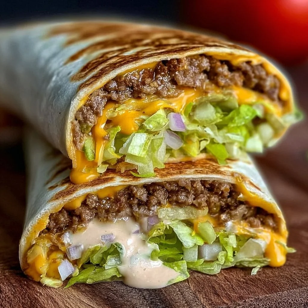 Big Mac Wraps Recipe - Easy and Delicious Meal Idea