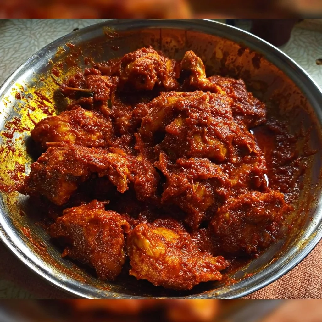 Ghee Rice Chicken Rost Chicken Ghee Roast