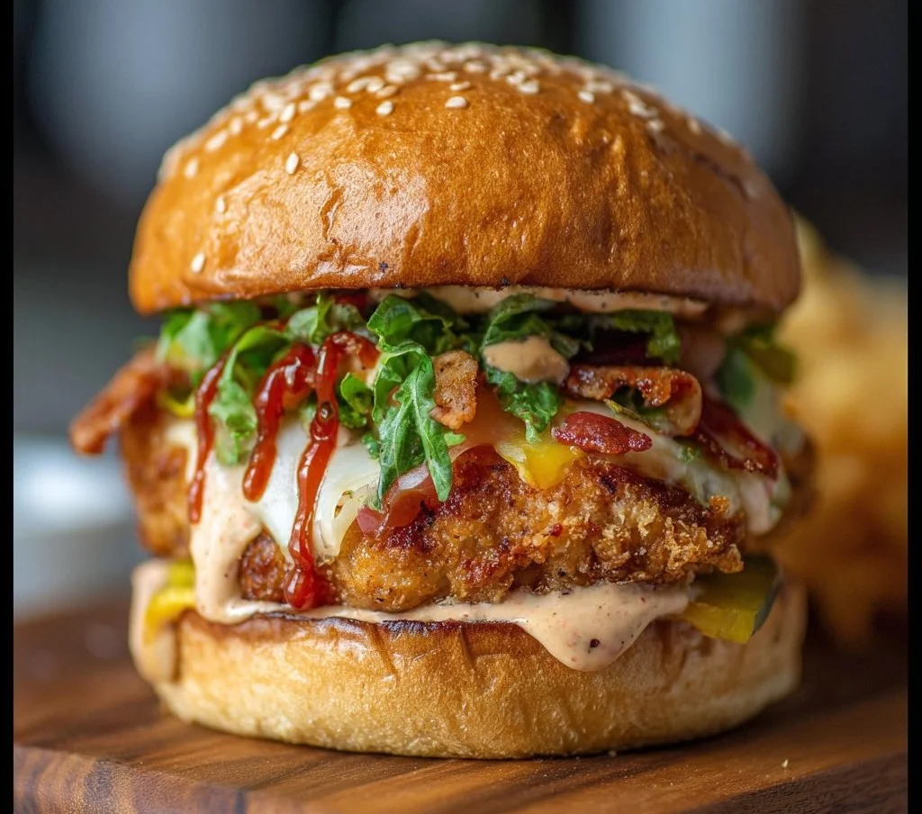 Crack Chicken Burger Recipe