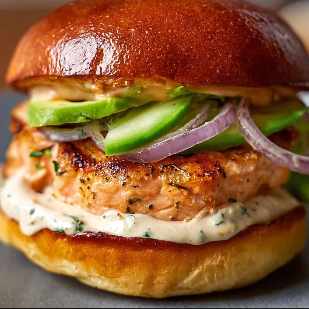 Gordon Ramsay Salmon Burger Recipe