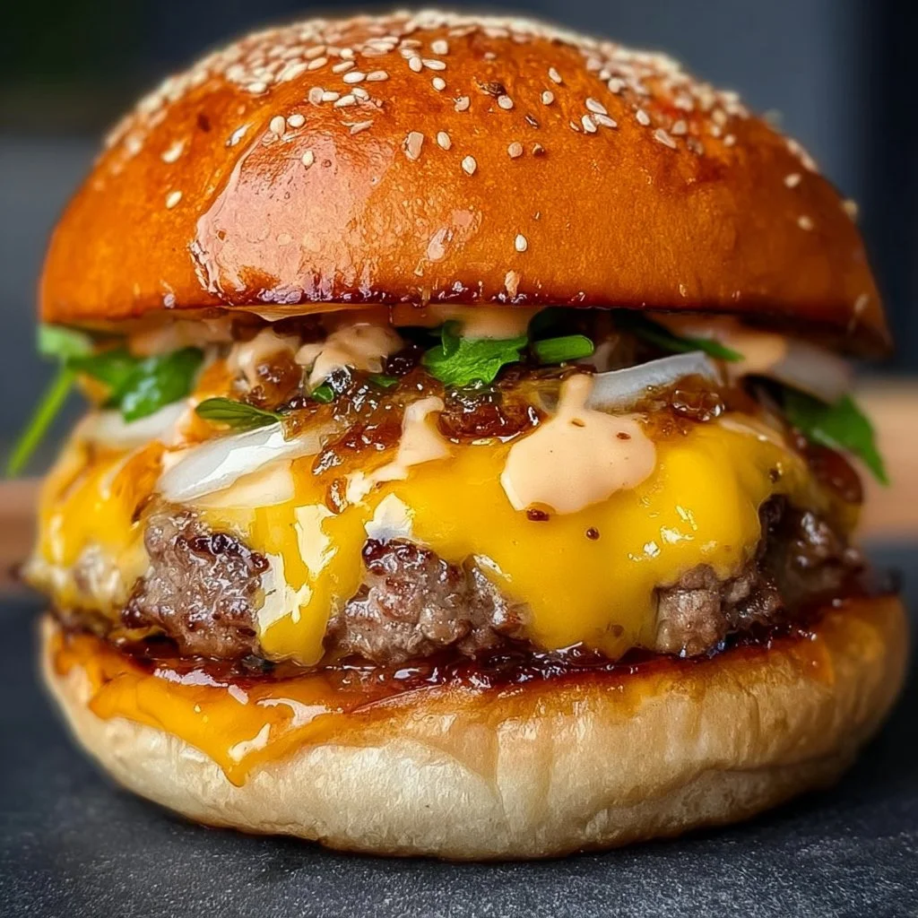 Juicy Smash Burger Recipe