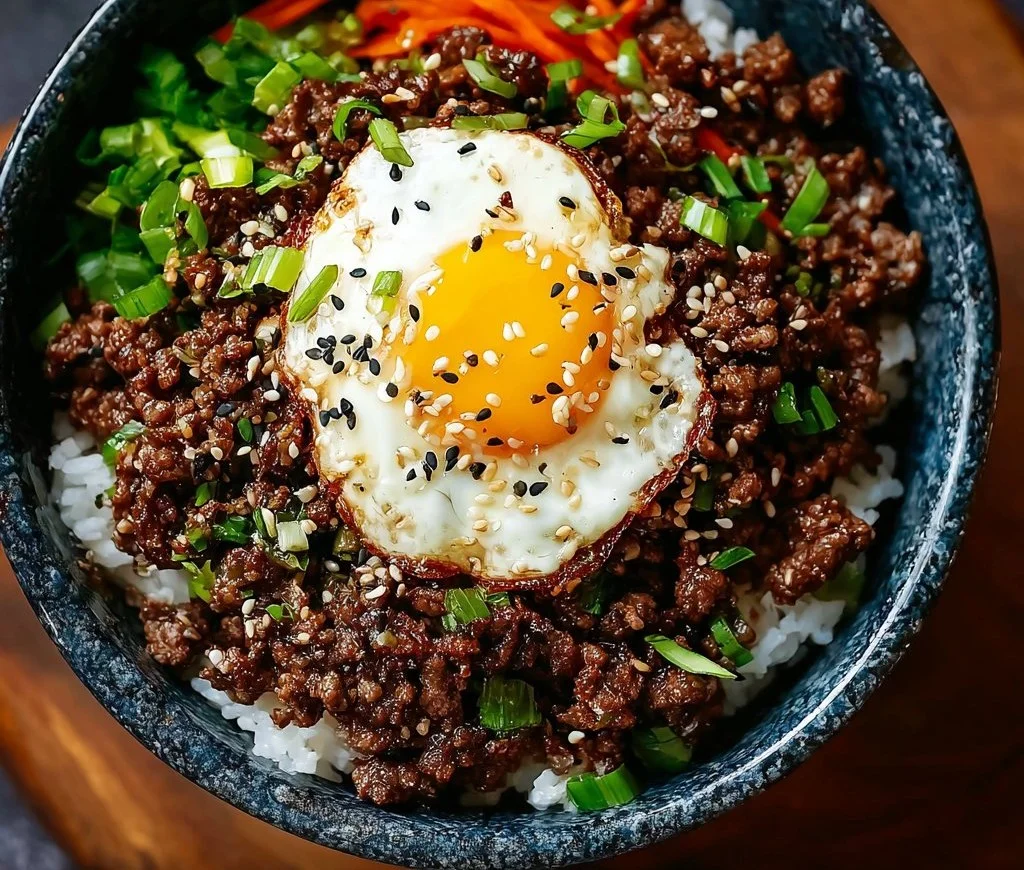 Korean Ground Beef Bowl