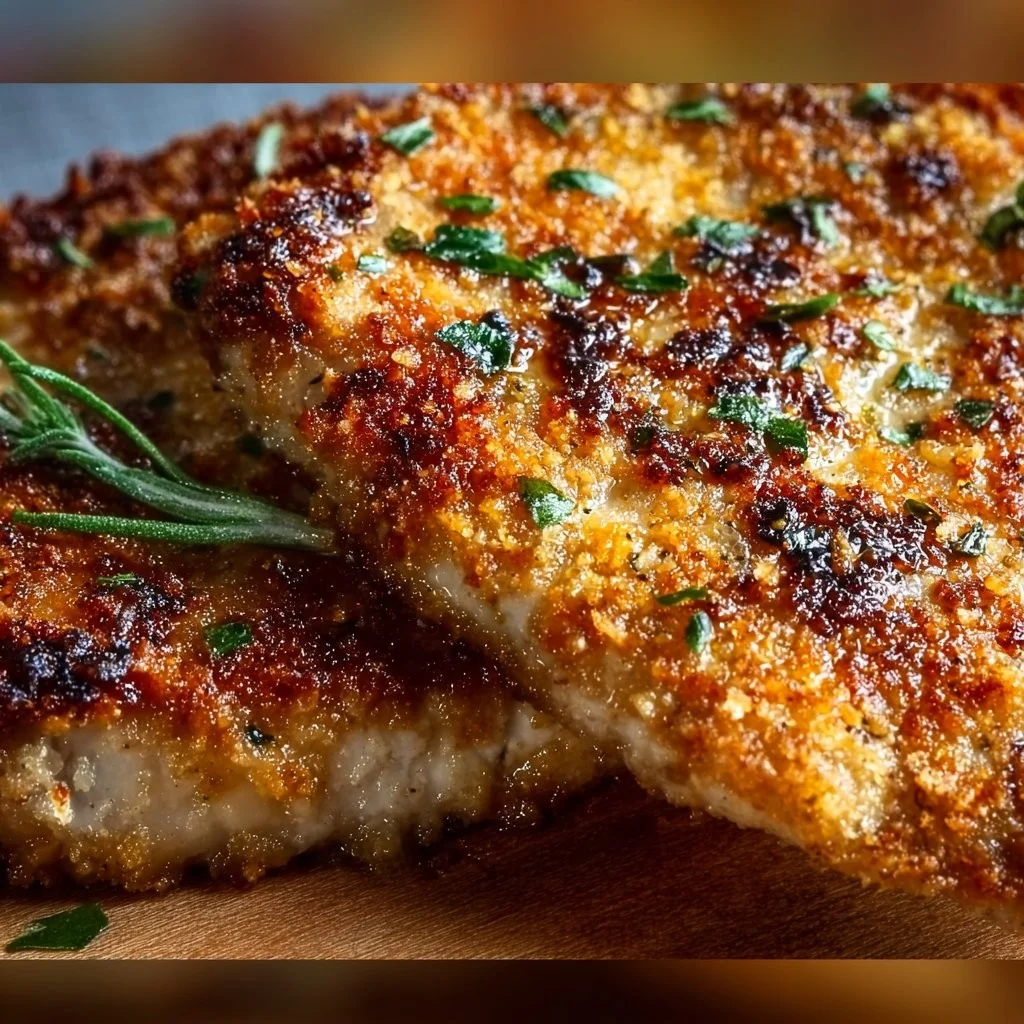 Parmesan Crusted Pork Chops