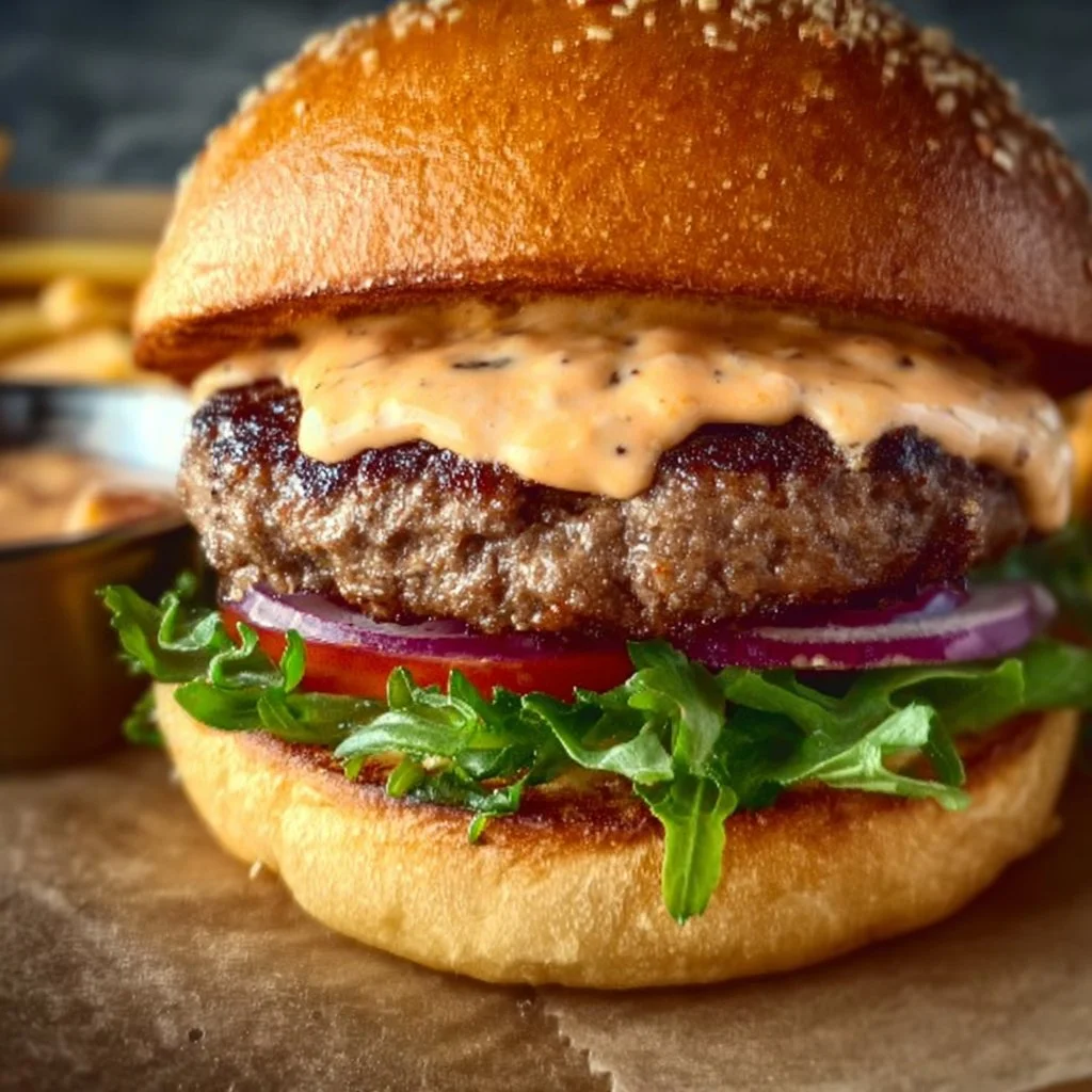Ranch Burger with Chipotle Mayo