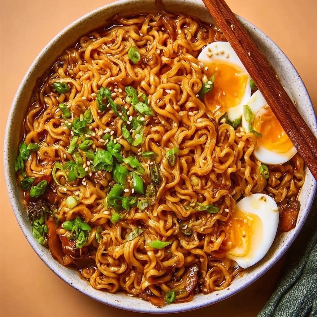 Saucy Ramen Noodles