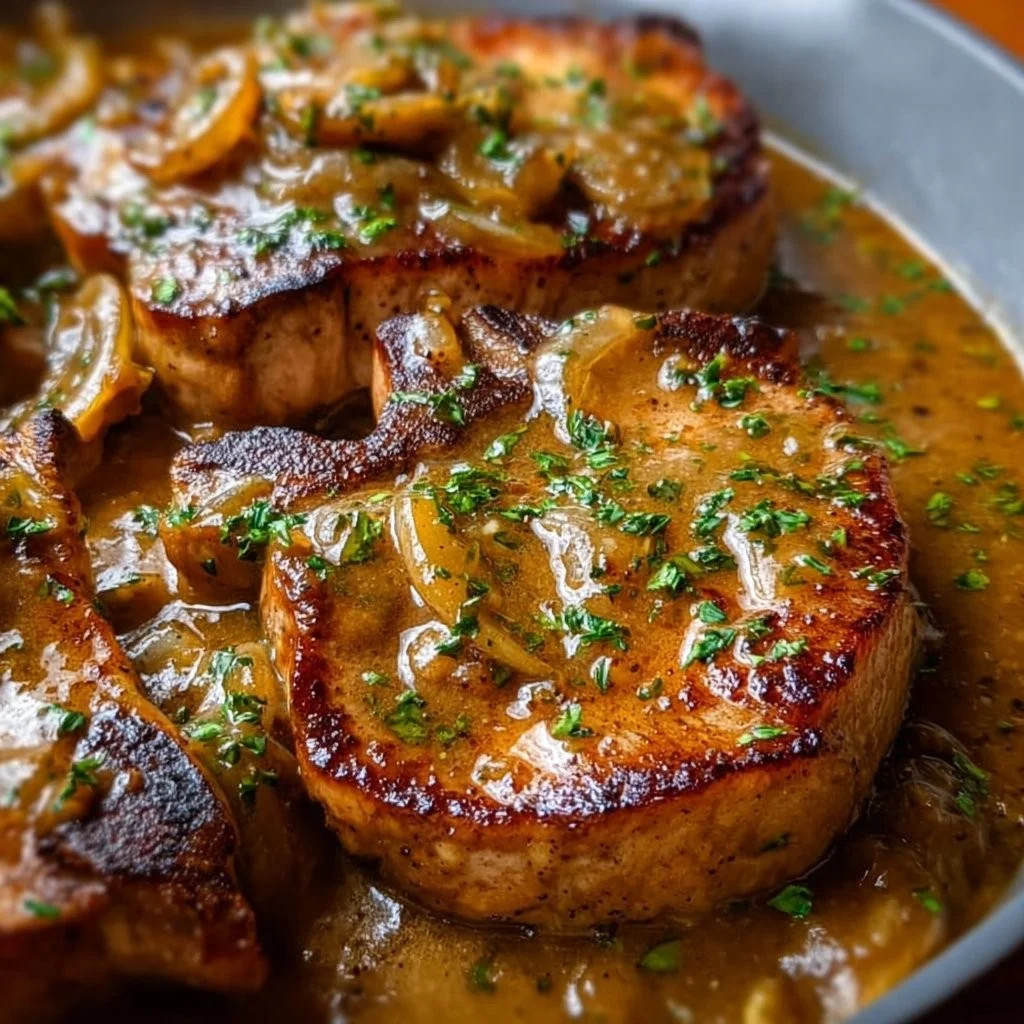 Southern Smothered Pork Chops