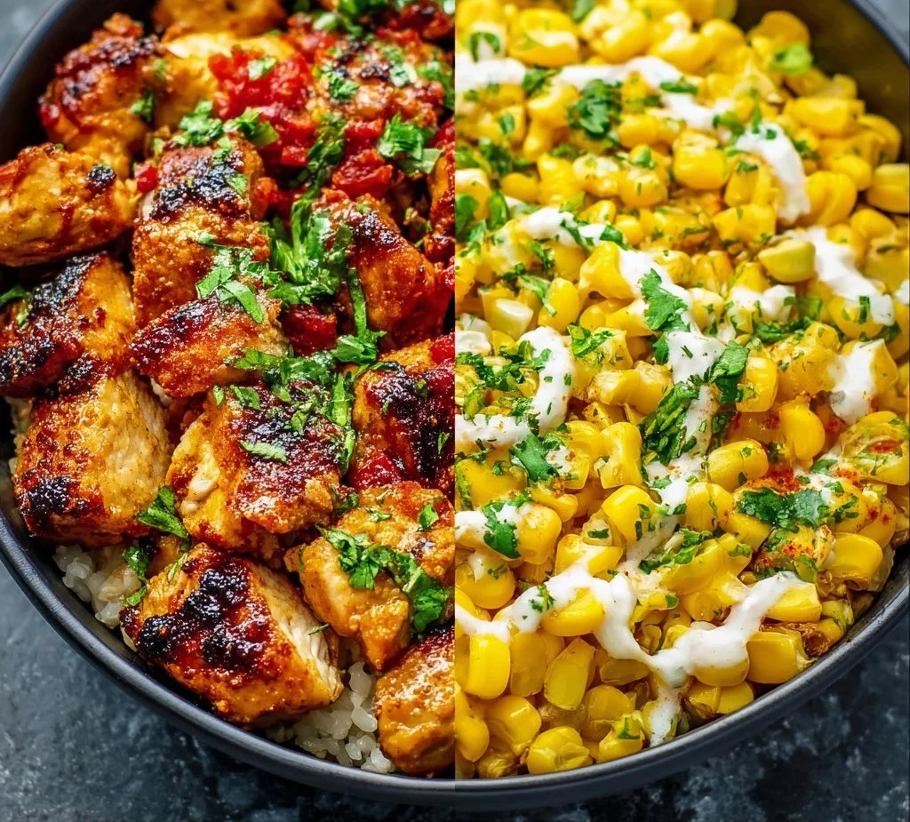 Tasty Street Corn Chicken Bowl