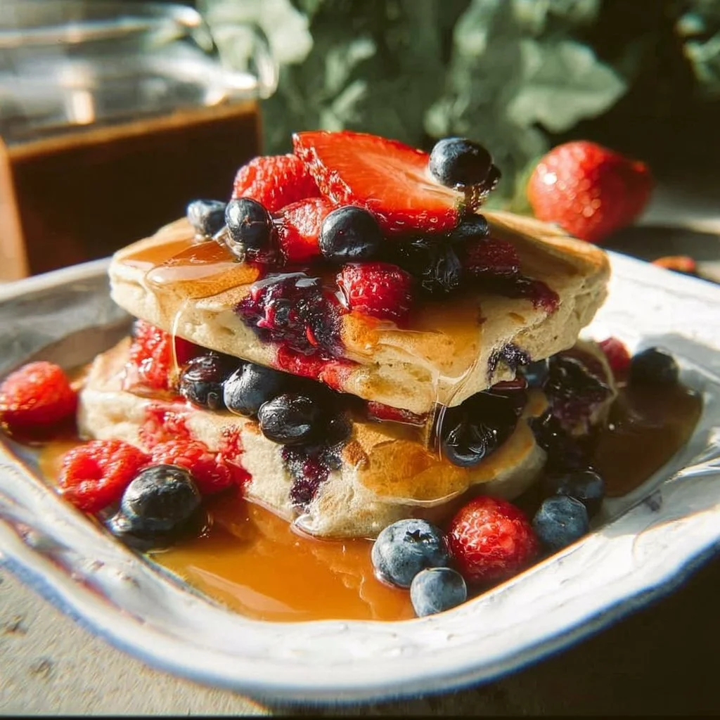 Berrypan Berry Sheet Pan Pancakes