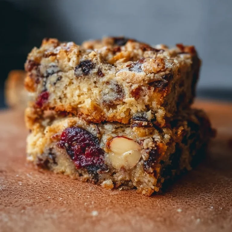 Easy gluten-free breakfast bars made with wholesome ingredients for a nutritious start.