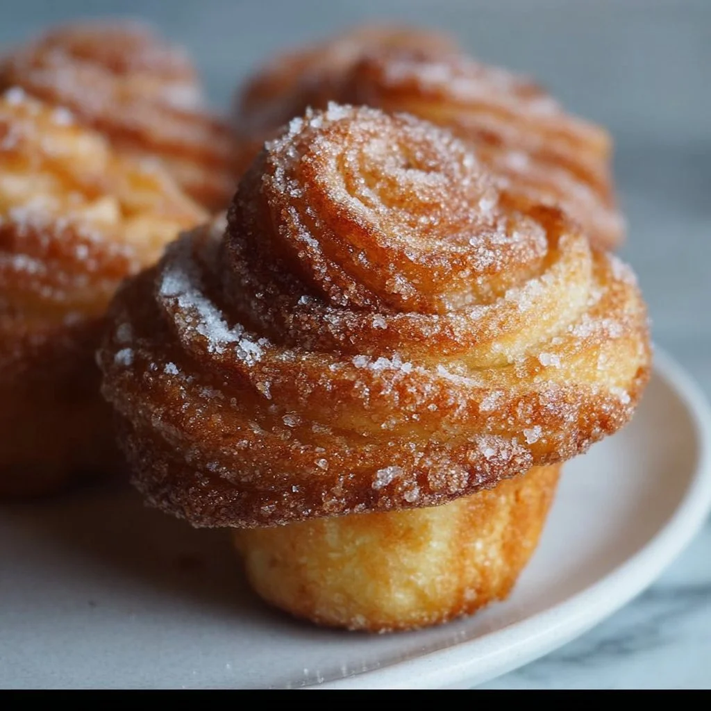 Delicious easy gluten free cruffins with a golden crust and fluffy texture.