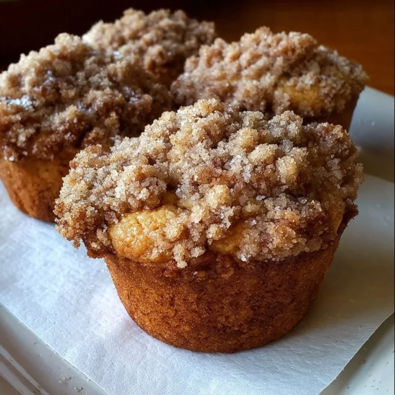 Gluten-free crumb cake muffins on a rustic wooden table