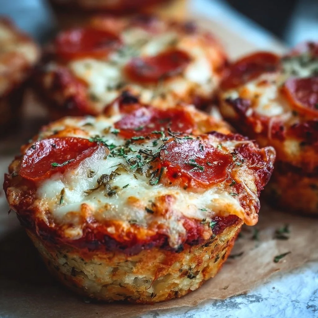 Delicious gluten-free pizza bites on a wooden platter