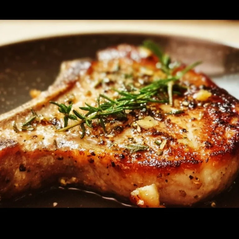 Gordon Ramsay's delicious pork chop recipe served with sides