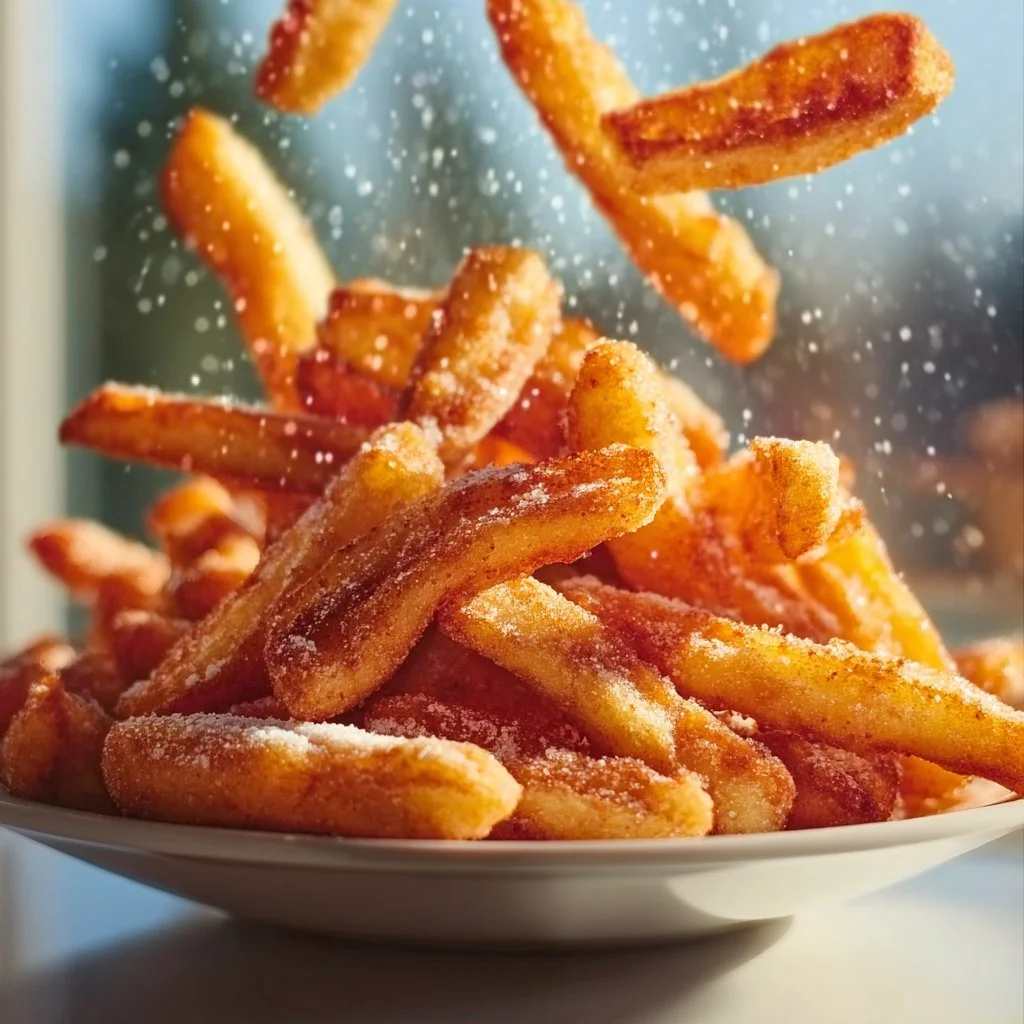 Apfelsticks im Airfryer
