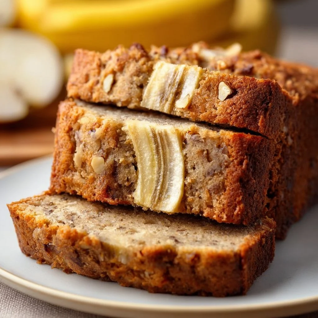 Bananen-Apfel-Brot
