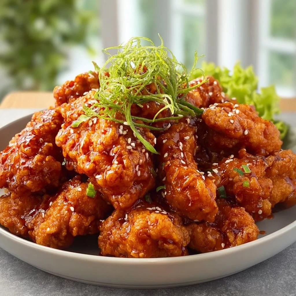 Gesundes Koreanisches Fried Chicken