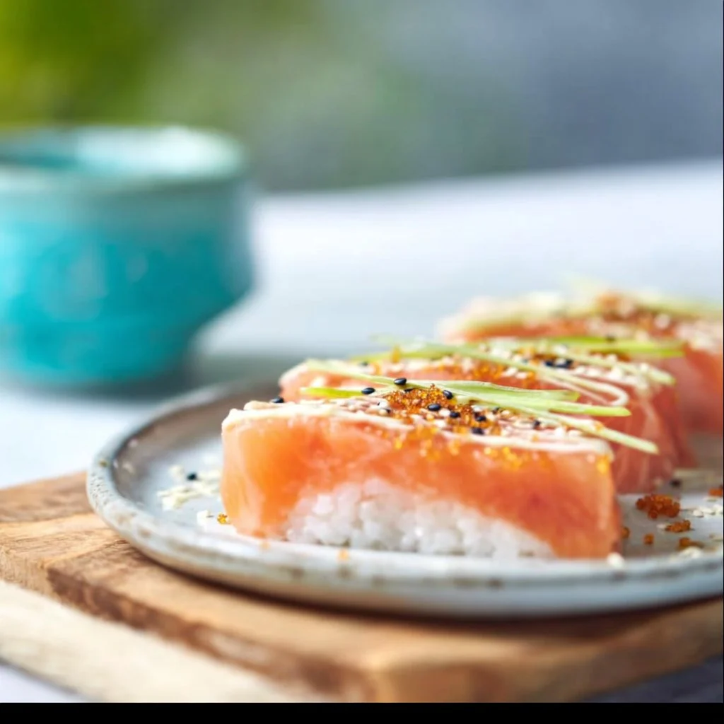 One-Pot-Sushi mit Räucherlachs