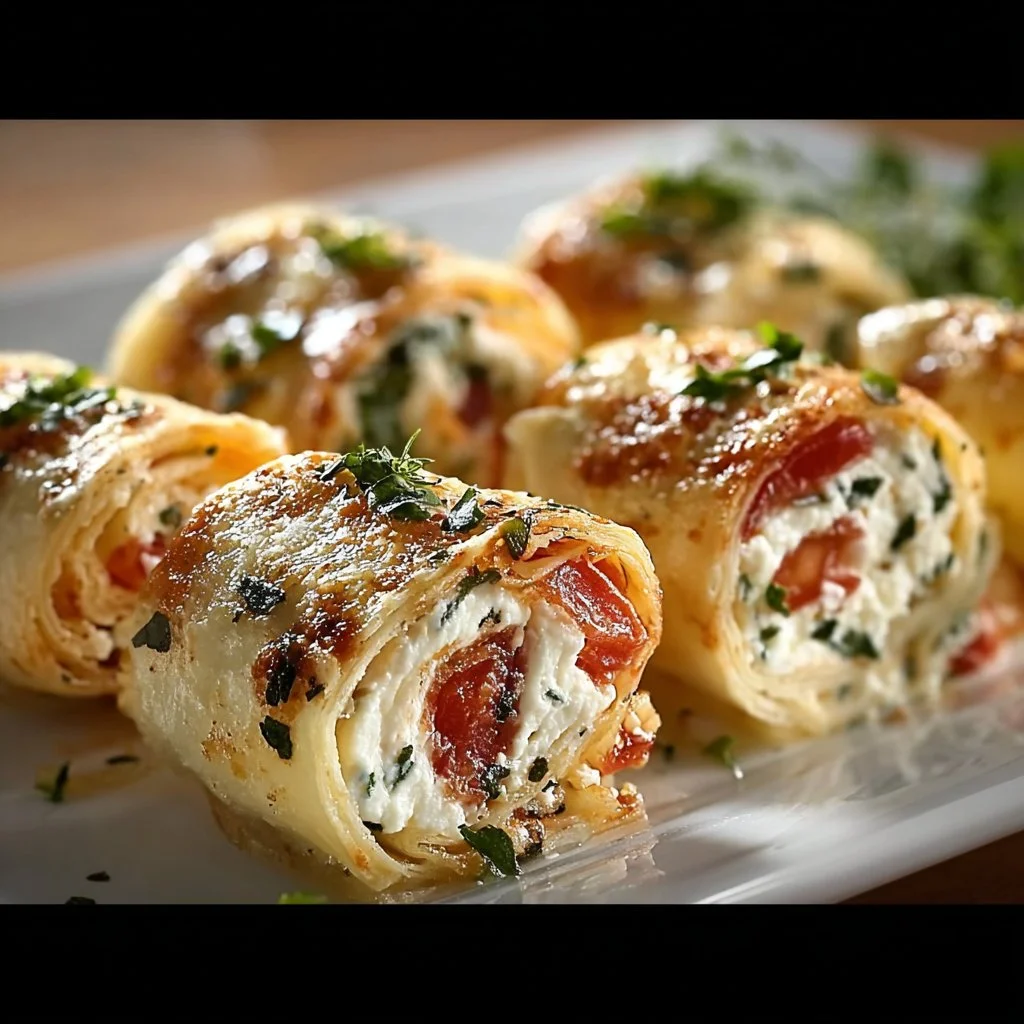 Feta-Röllchen