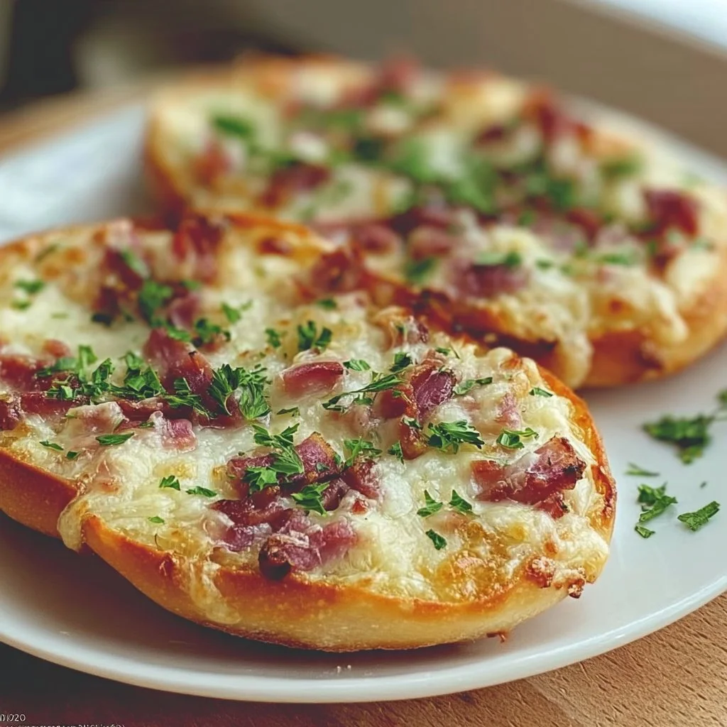 Flammkuchen Brötchen: 5 Zutaten Wunderbar Lecker