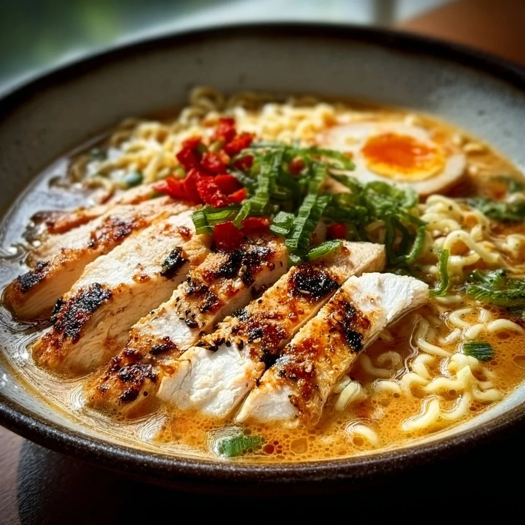 Heirate mich Hähnchen Ramen