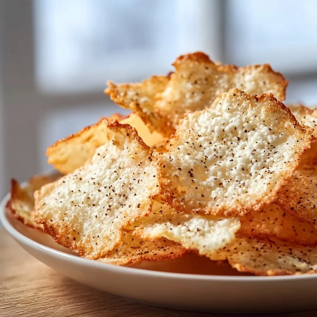 Hüttenkäse-Chips