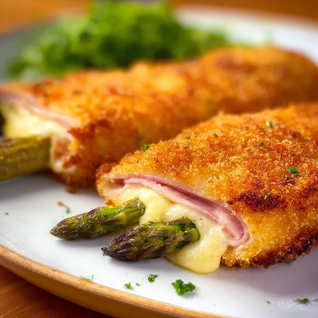 Spargel Cordon Bleu