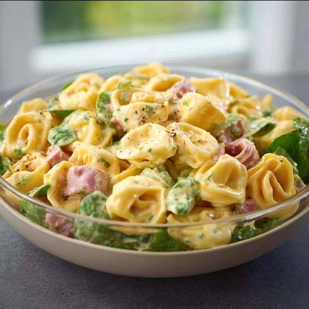 Schneller Tortellinisalat, zubereitet in 10 Minuten