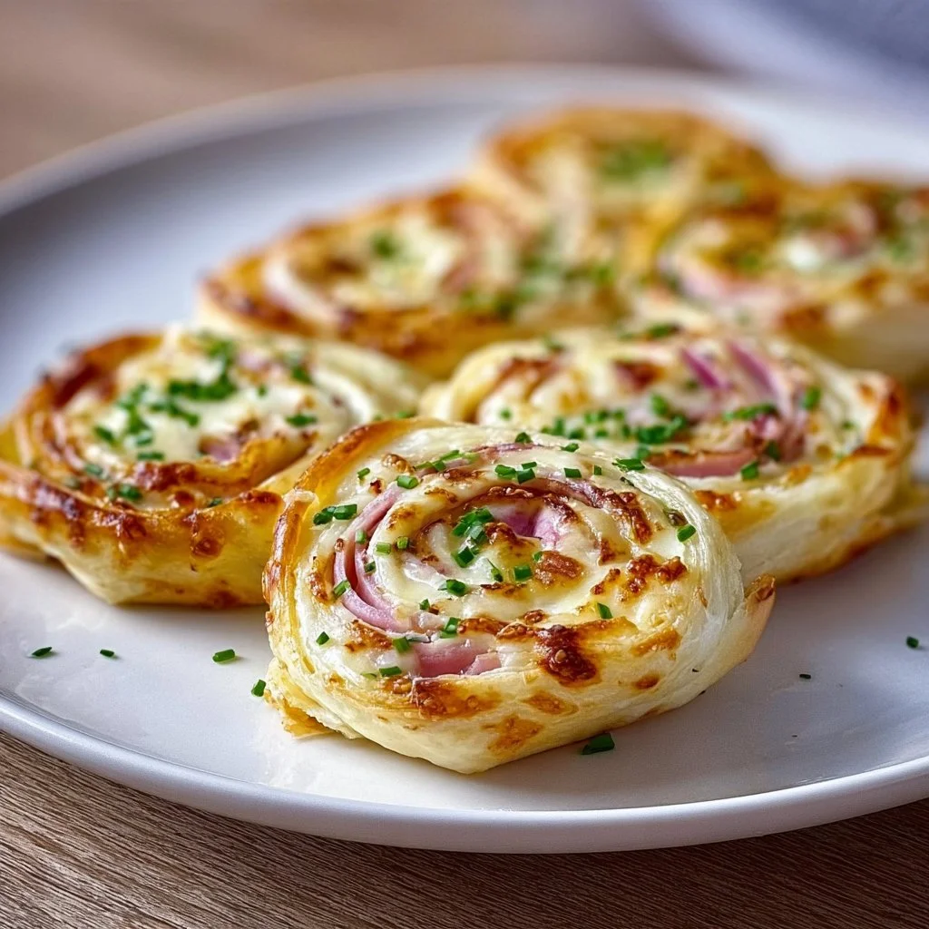 Flammkuchen-Snackrolle