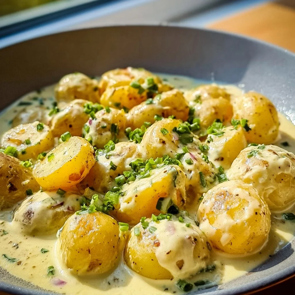 Kartoffeln in Knoblauch-Sahnesauce in 30 Minuten fertig gemacht! - Kochen Mit Uns