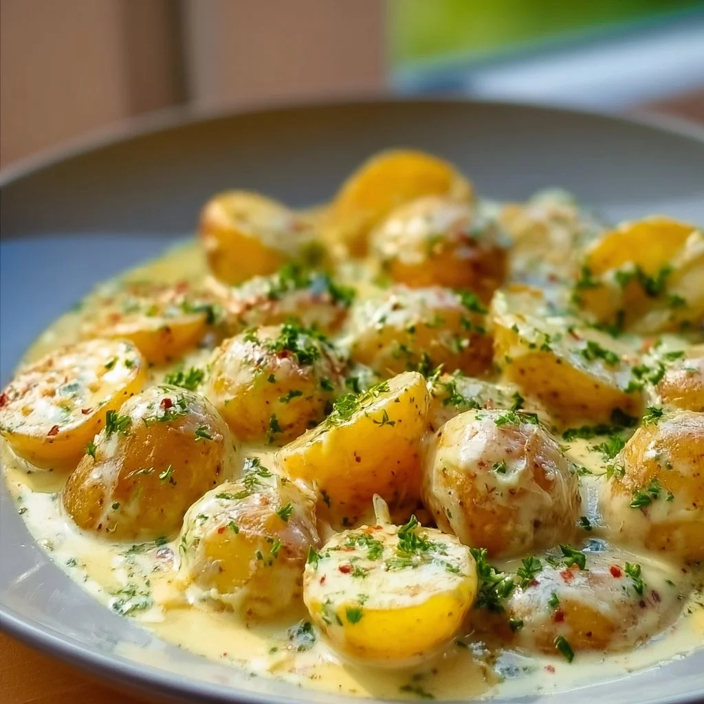 Kartoffeln in Knoblauch-Sahnesauce in 30 Minuten fertig gemacht! - Kochen Mit Uns