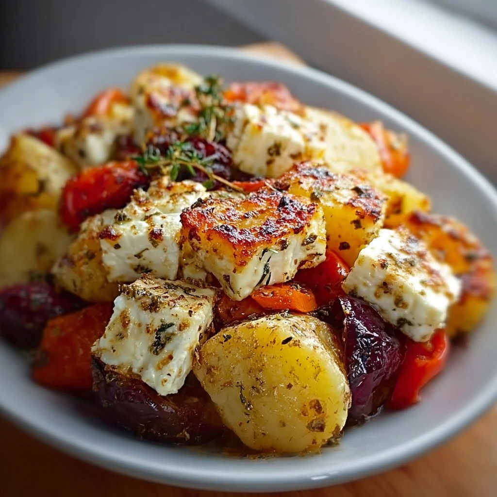 K&ouml;stliches Feta Kartoffeln Ofengem&uuml;se: Einfach und Gesund!