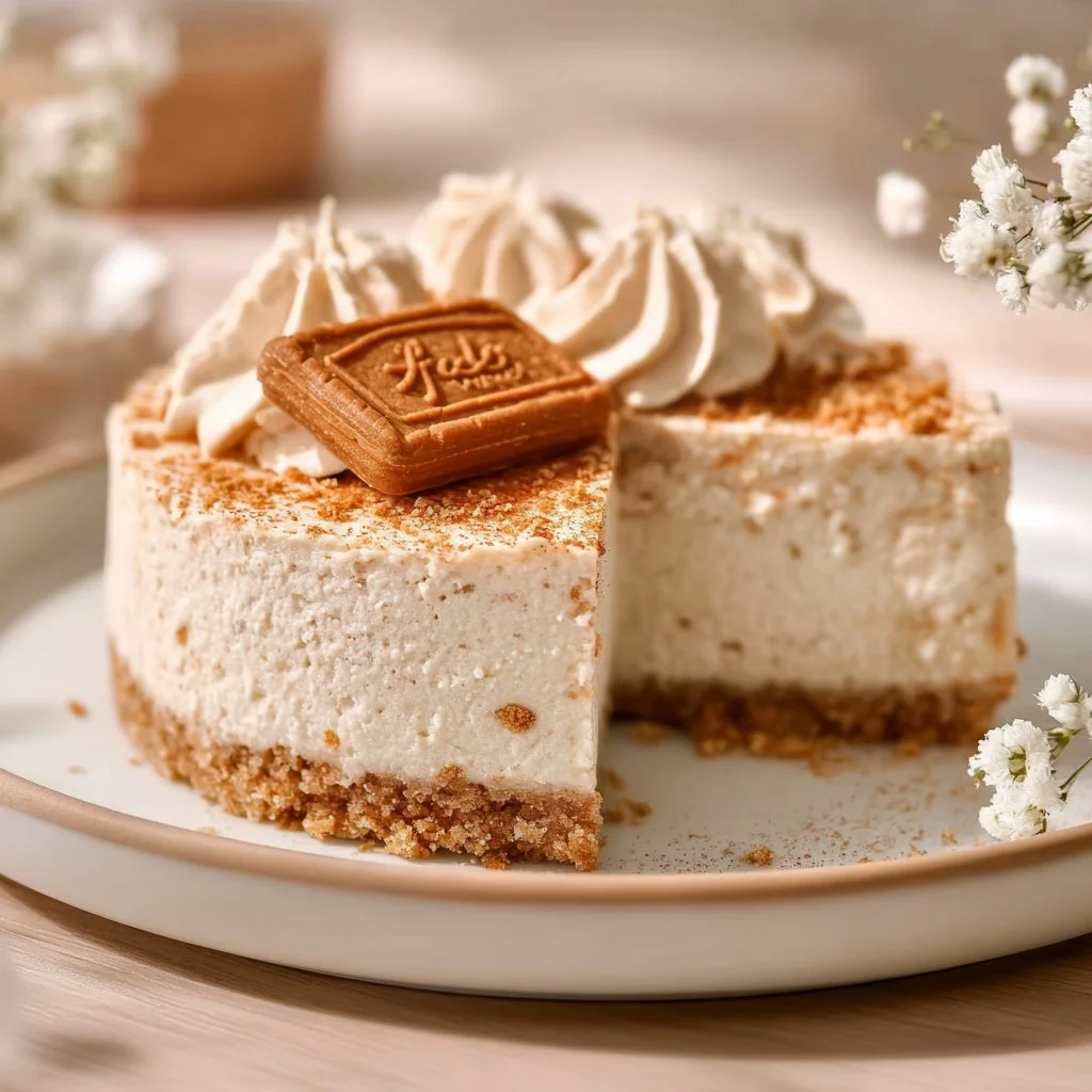 Lotus Cheesecake ohne Backen – cremig & einfach