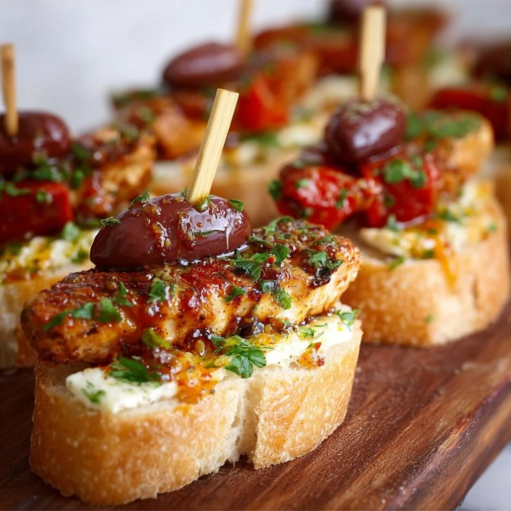 Party-Spie&szlig;e auf Baguette