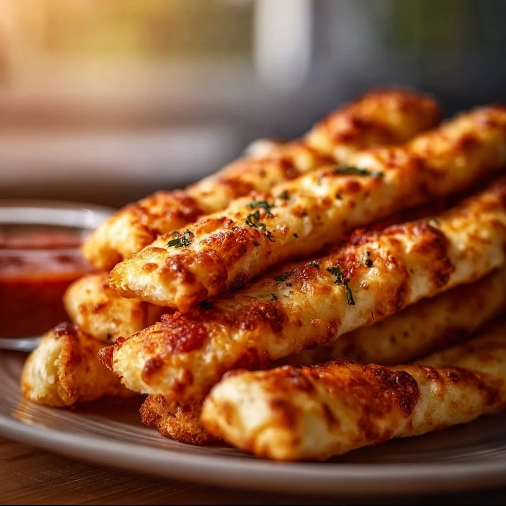 Leckere, schnelle Pizzasticks frisch aus dem Ofen