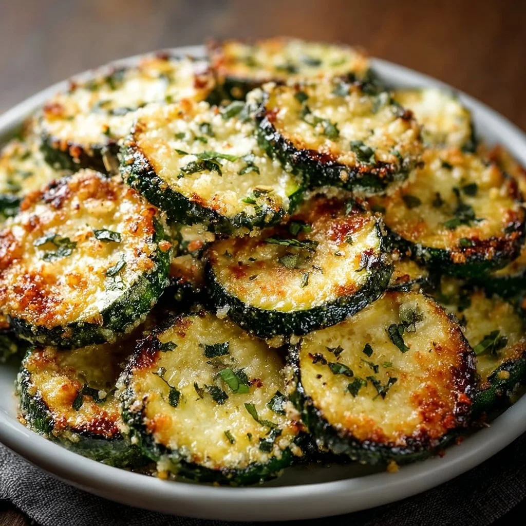 Unwiderstehlich knusprige Knoblauch-Parmesan geröstete Zucchini