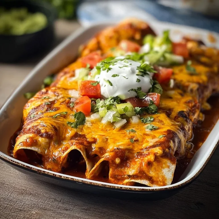 Leckere vegetarische Enchiladas mit frischen Zutaten