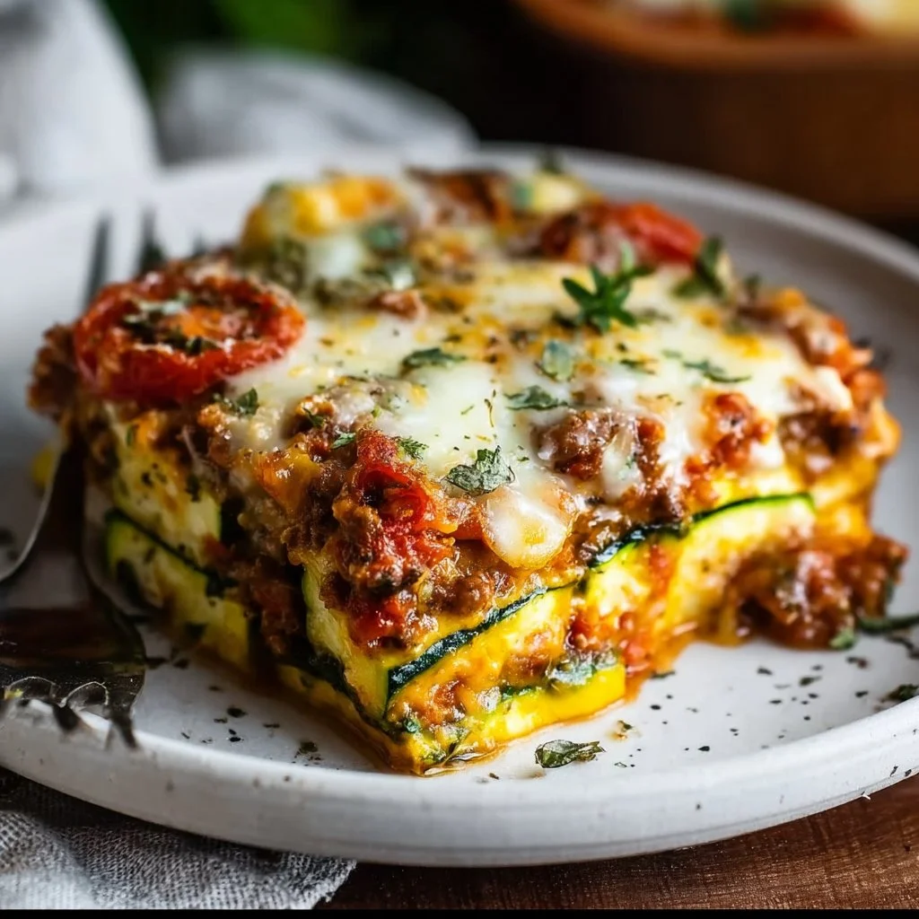 Zucchini-Pizza-Auflauf: Dein neues Lieblings-Low-Carb-Komfortessen